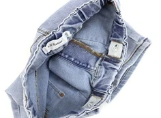 Lil Atelier light blue denim shorts